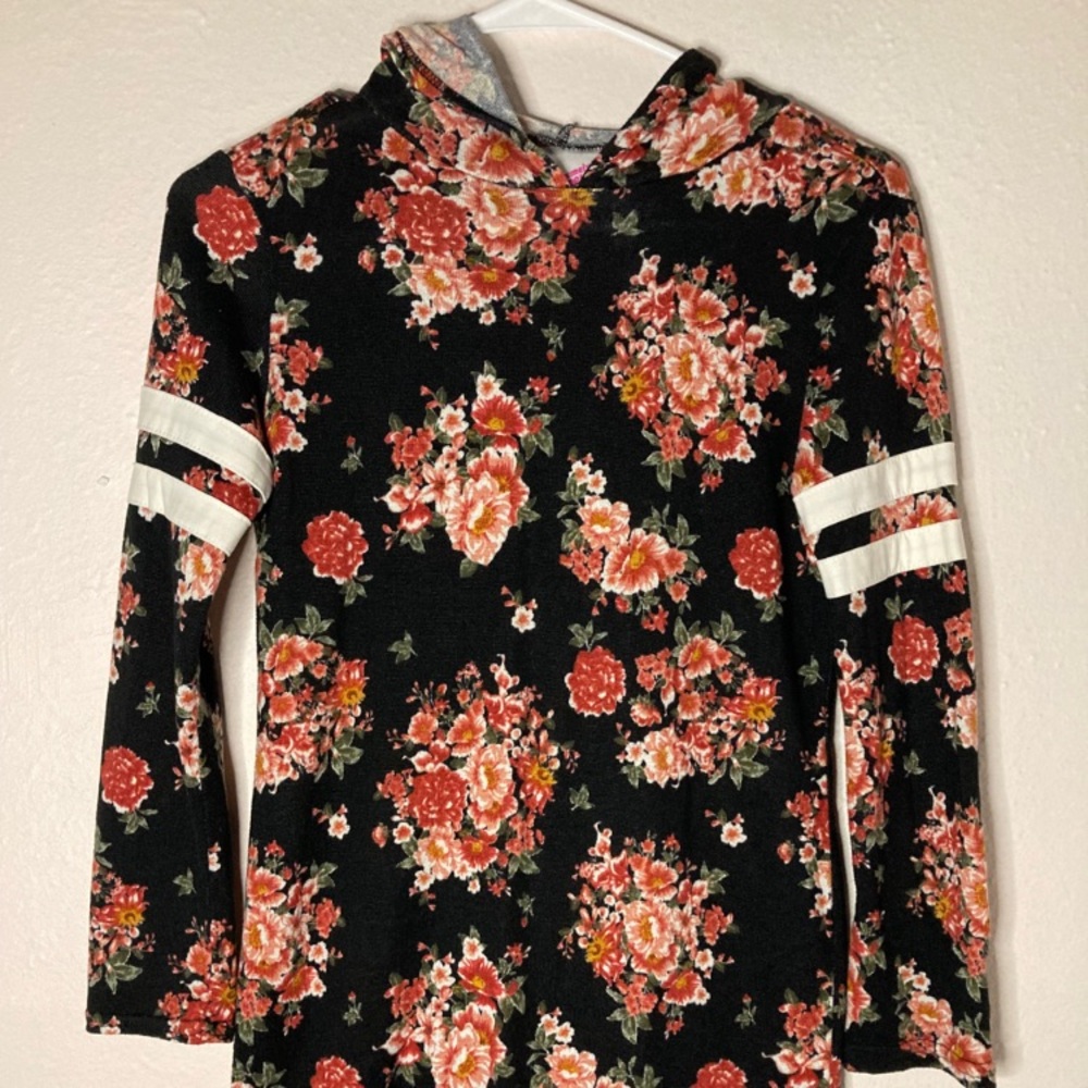 Dress with hoodie